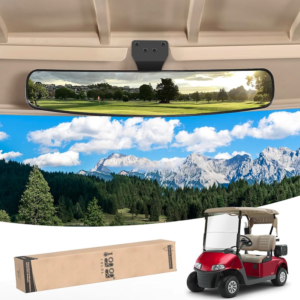foldable golf cart rear view mirror kit